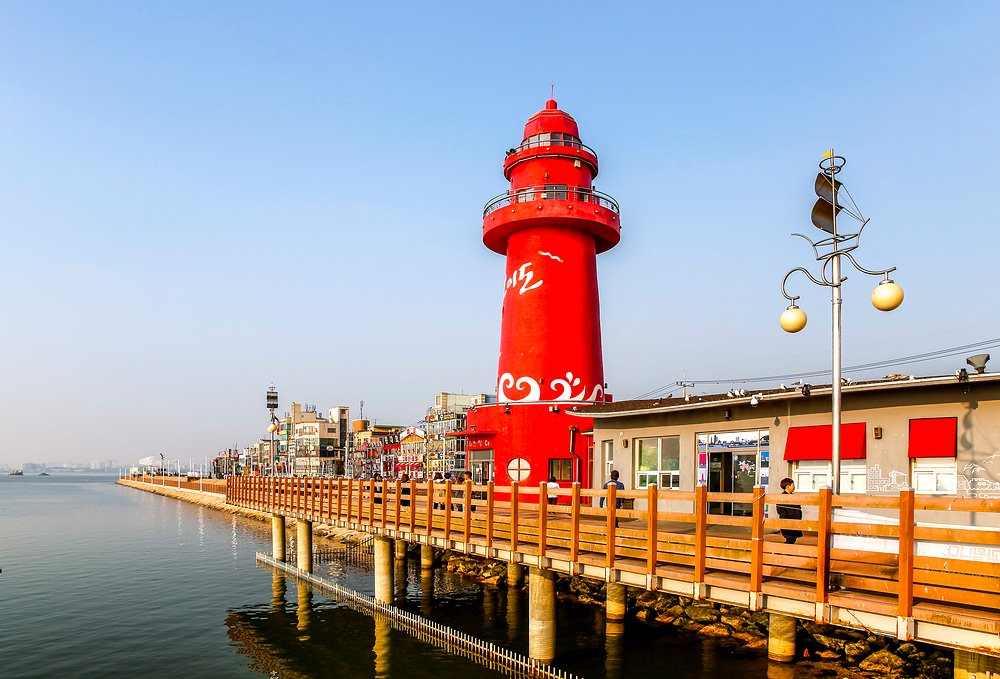 Oido coastal scenery in Siheung